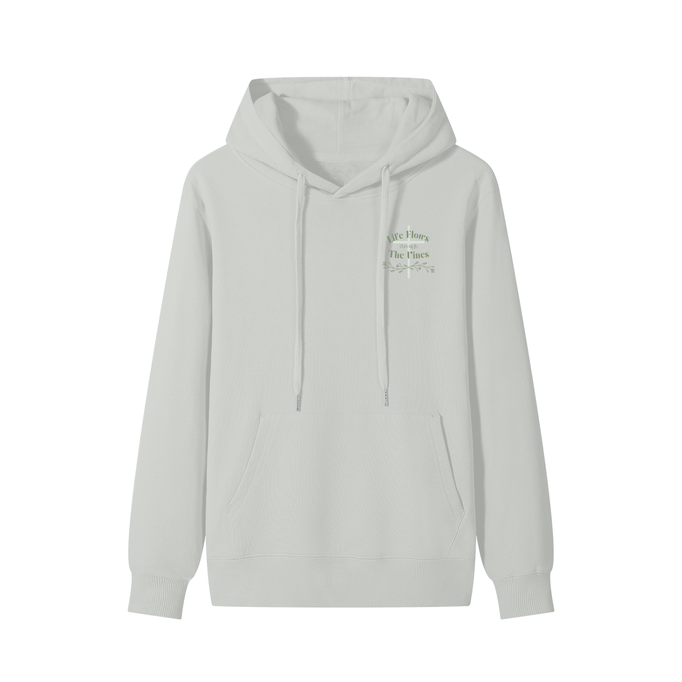 Life Flows Through the Vines – Unisex Faith-Inspired Sweatshirt