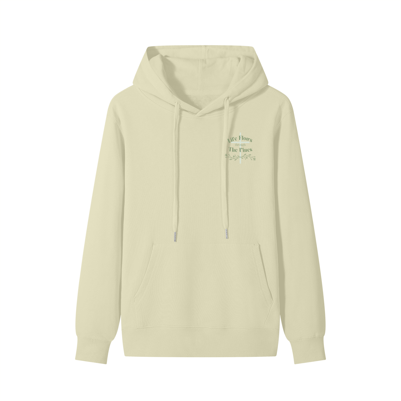 Life Flows Through the Vines – Unisex Faith-Inspired Sweatshirt