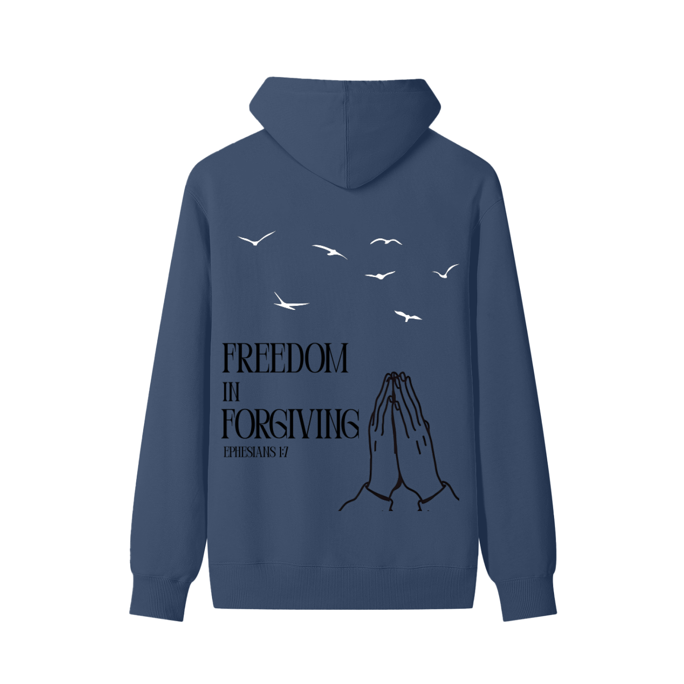 Crown of Freedom Unisex Hoodie – Ephesians 1:7