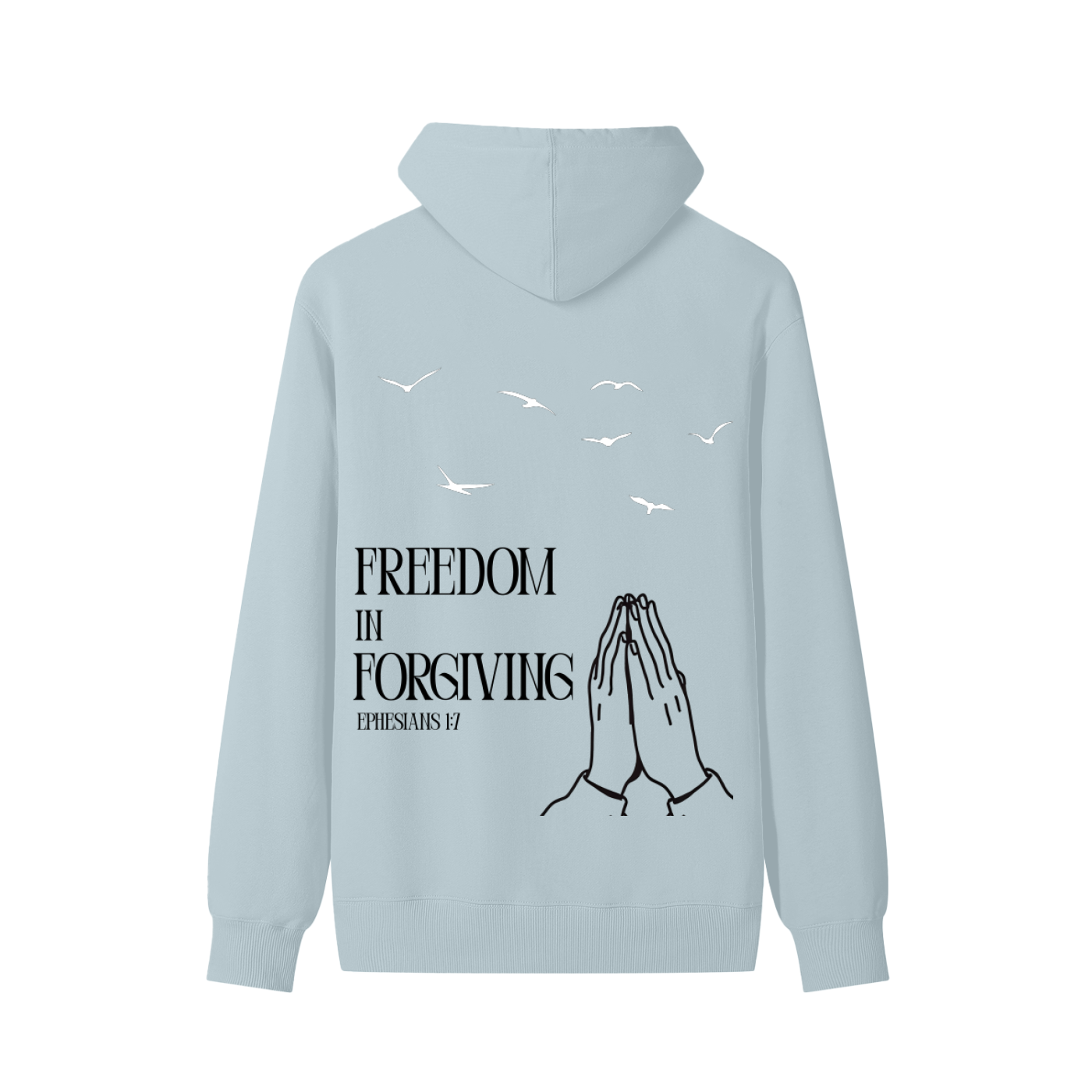 Crown of Freedom Unisex Hoodie – Ephesians 1:7