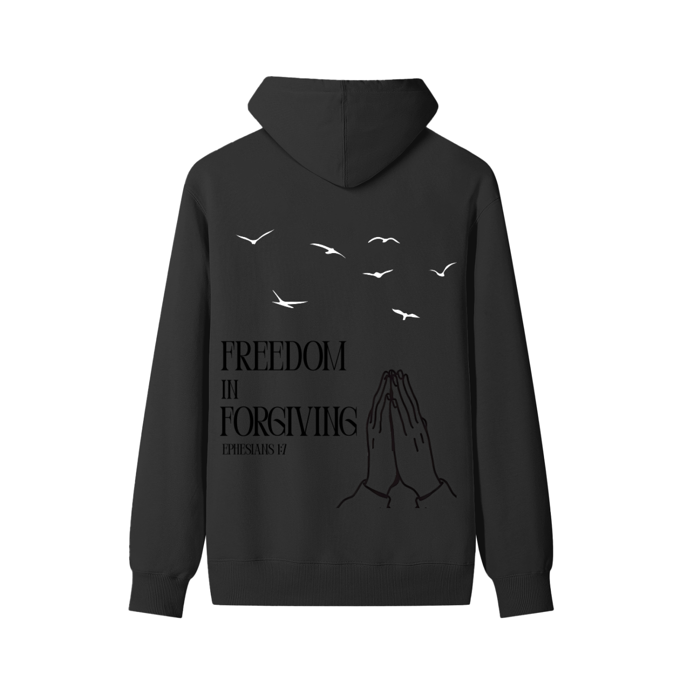 Crown of Freedom Unisex Hoodie – Ephesians 1:7