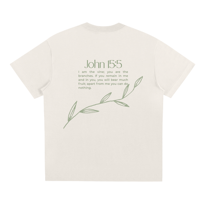 Life Flows Through the Vines – John 15:5 Tee