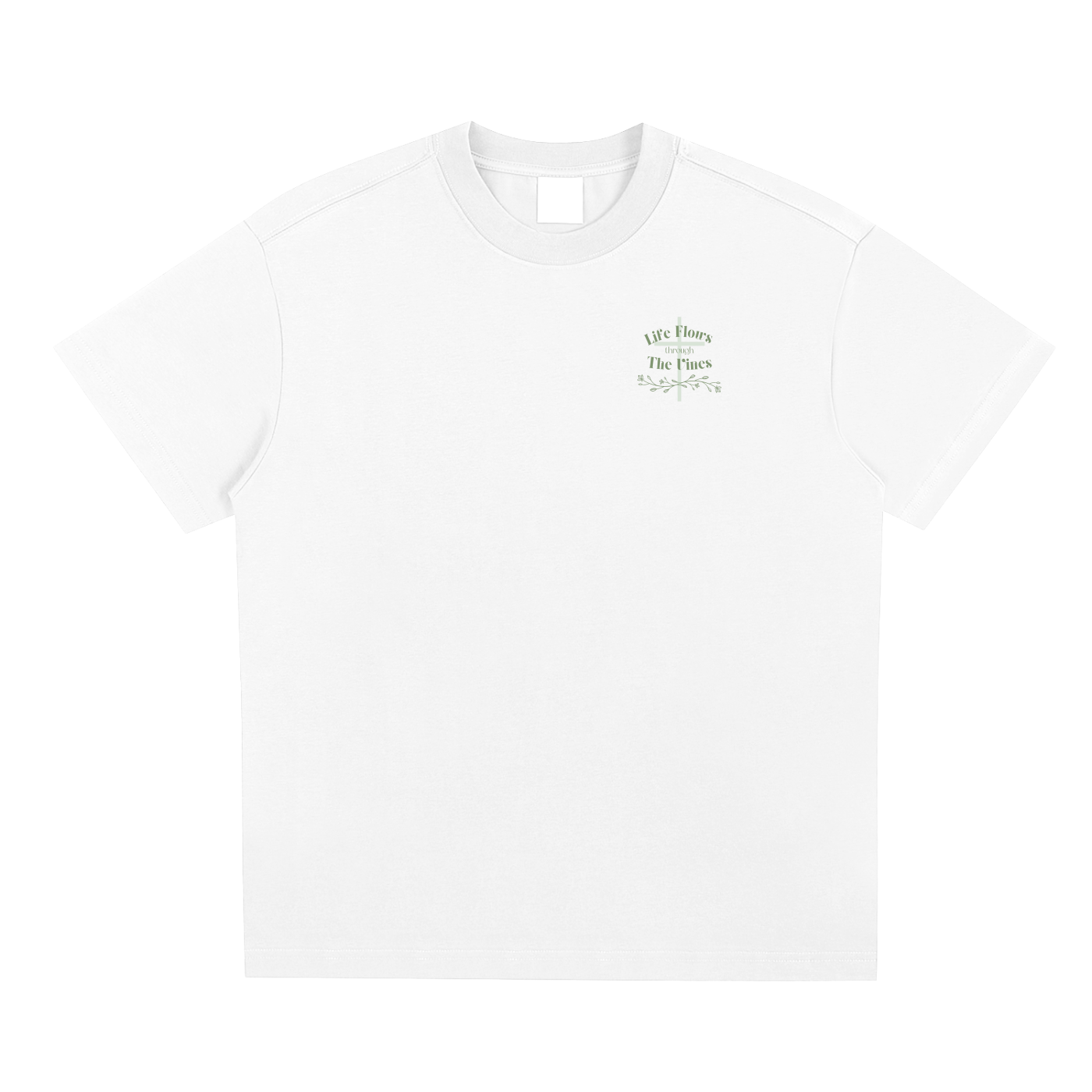 Life Flows Through the Vines – John 15:5 Tee