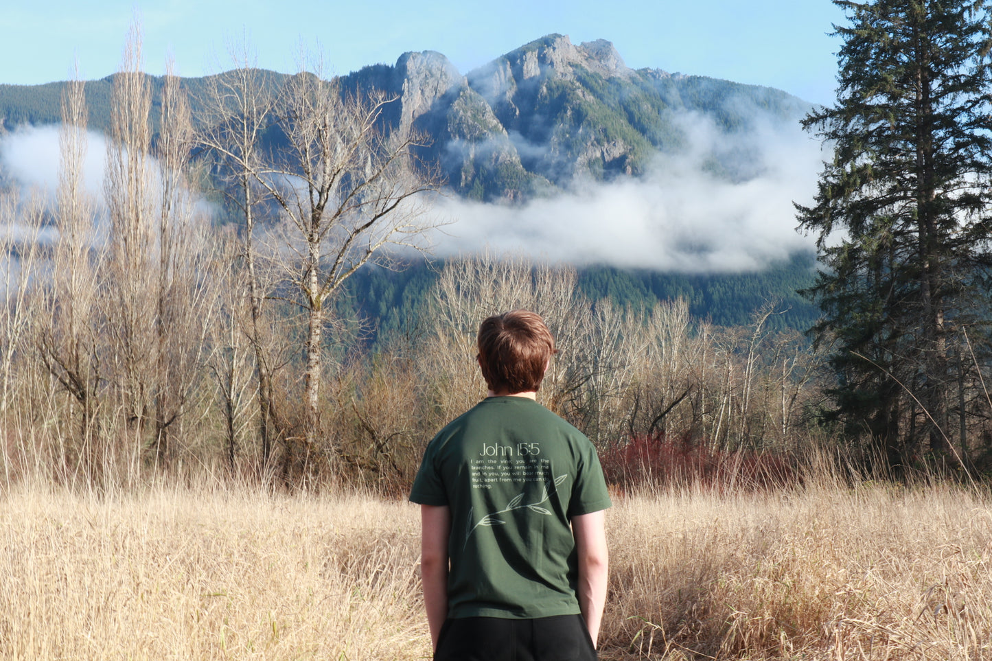 Life Flows Through the Vines – John 15:5 Tee