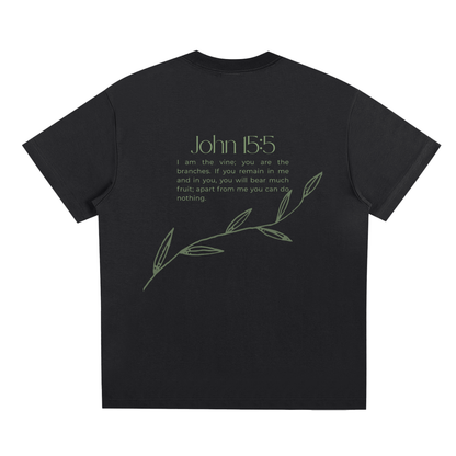 Life Flows Through the Vines – John 15:5 Tee