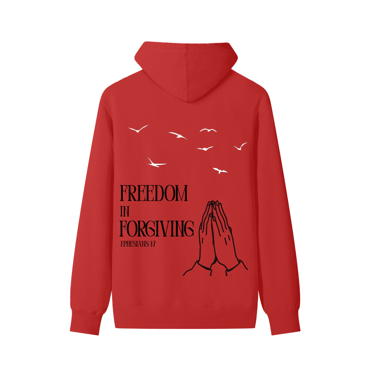 Crown of Freedom Unisex Hoodie – Ephesians 1:7